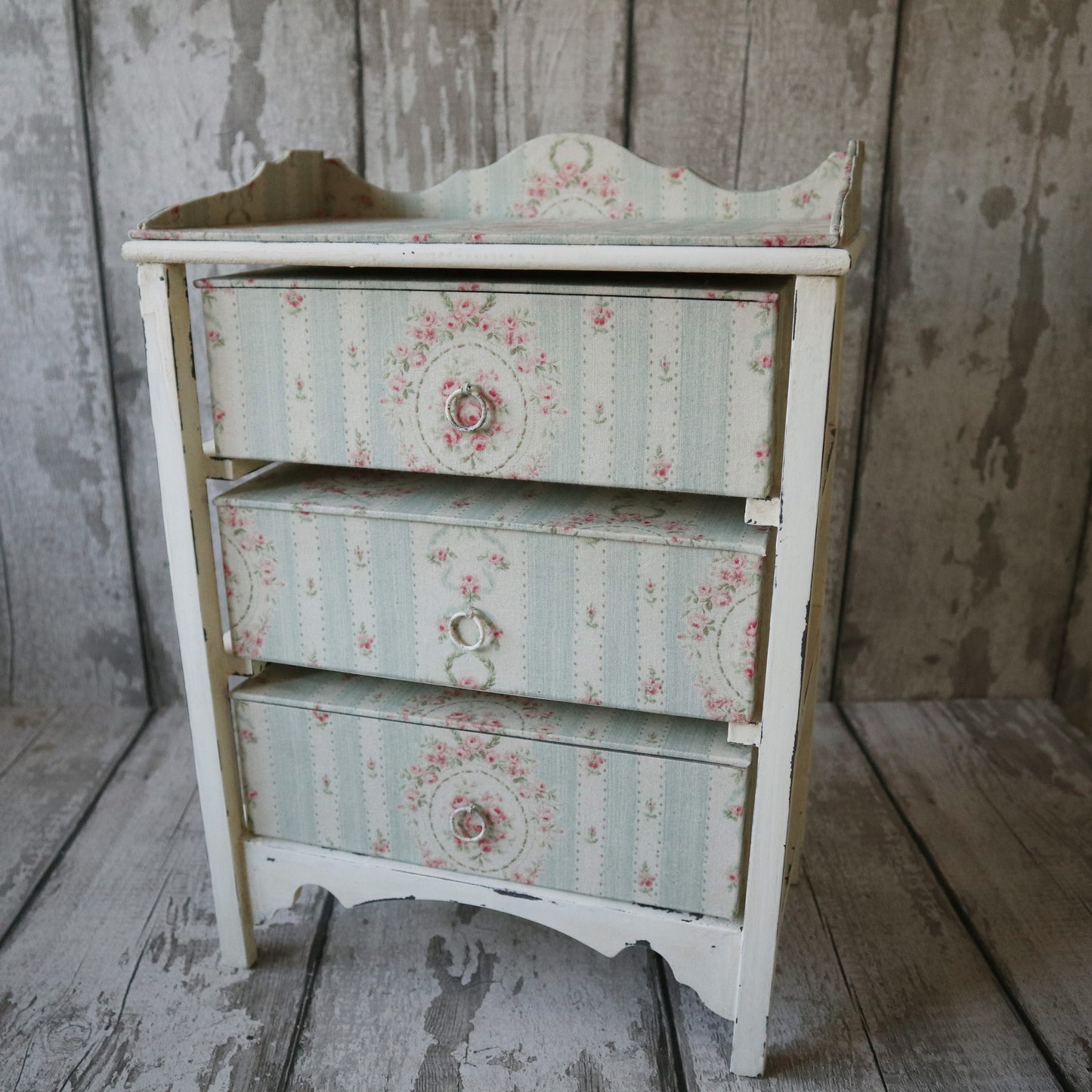 *Limited Edition* SMALL Fabric Chest of Drawers Étagère - 3 Drawers