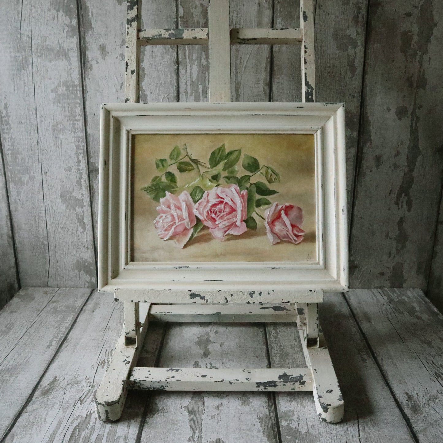 Original Oil Painting Still Life Roses