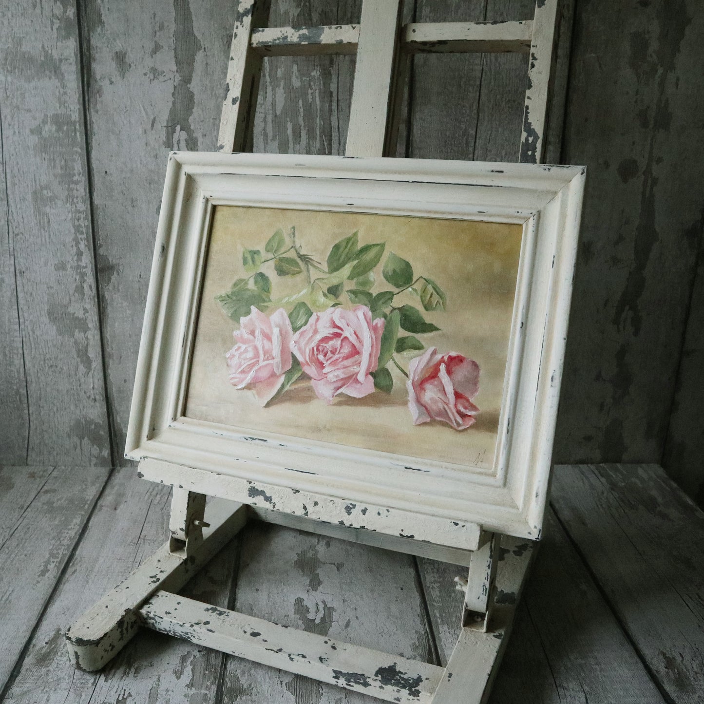 Original Oil Painting Still Life Roses