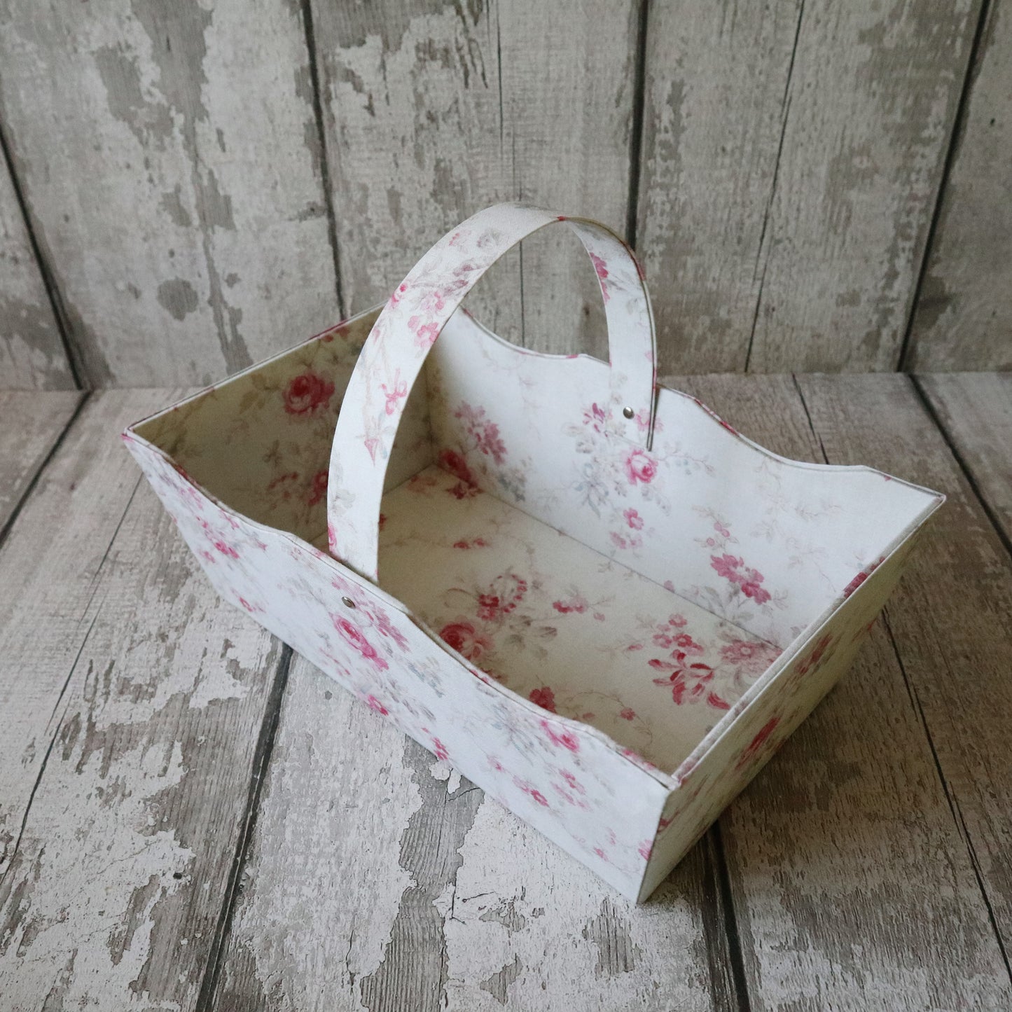 Fabric Covered Trug / Basket Cartonnage