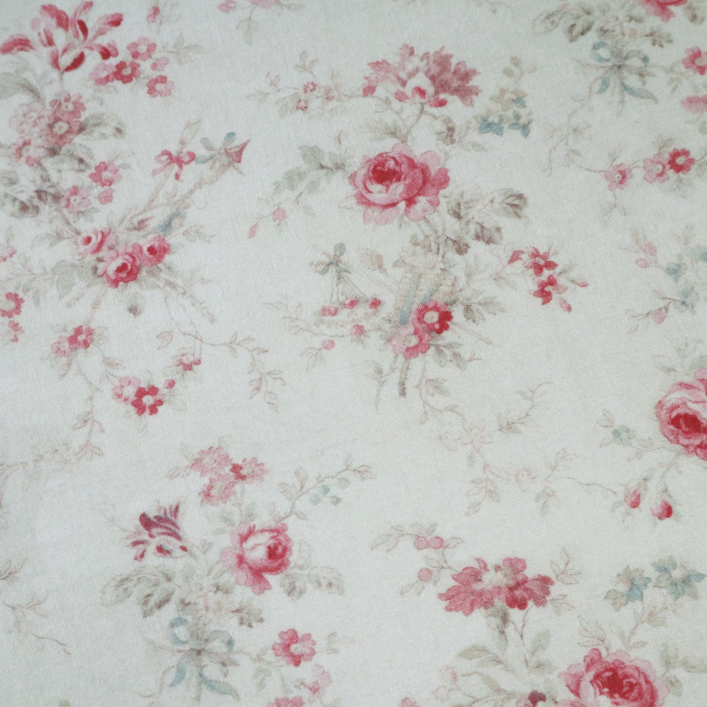 Rose Toile Organic Cotton