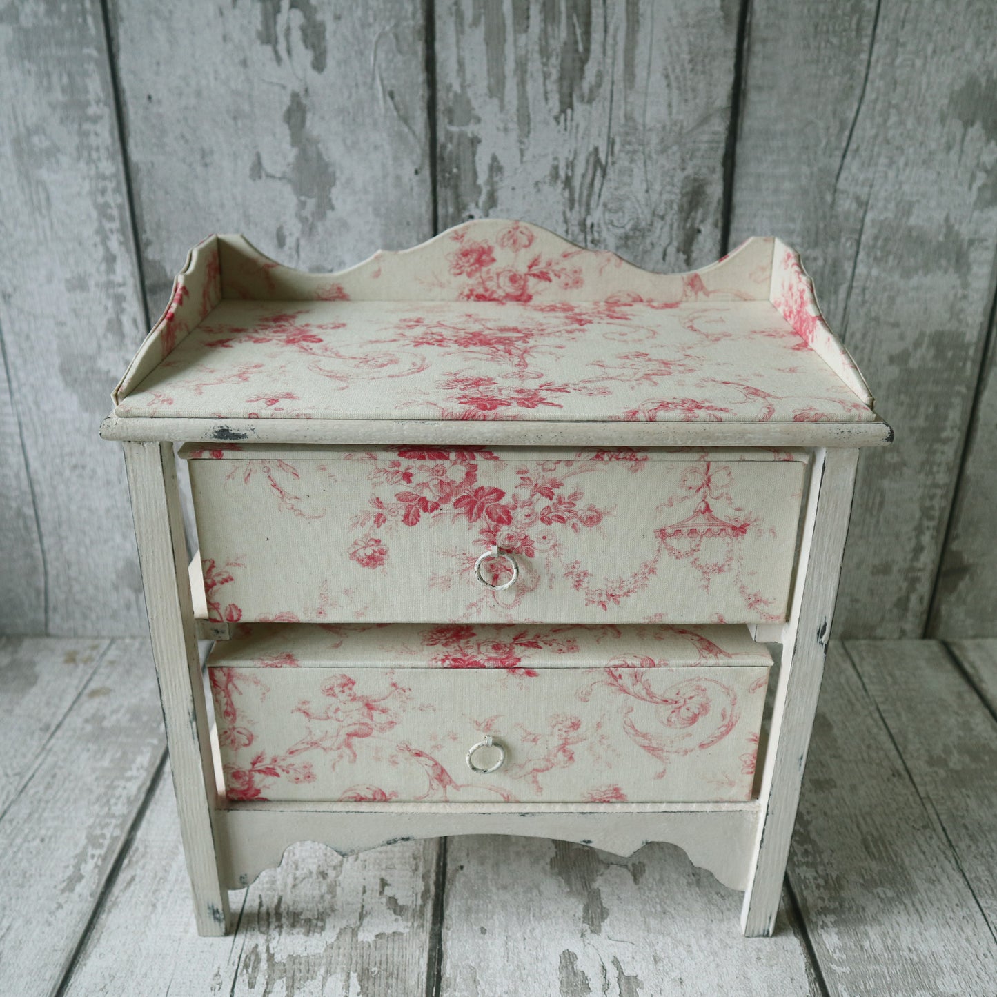 *Limited Edition* SMALL Fabric Chest of Drawers Étagère