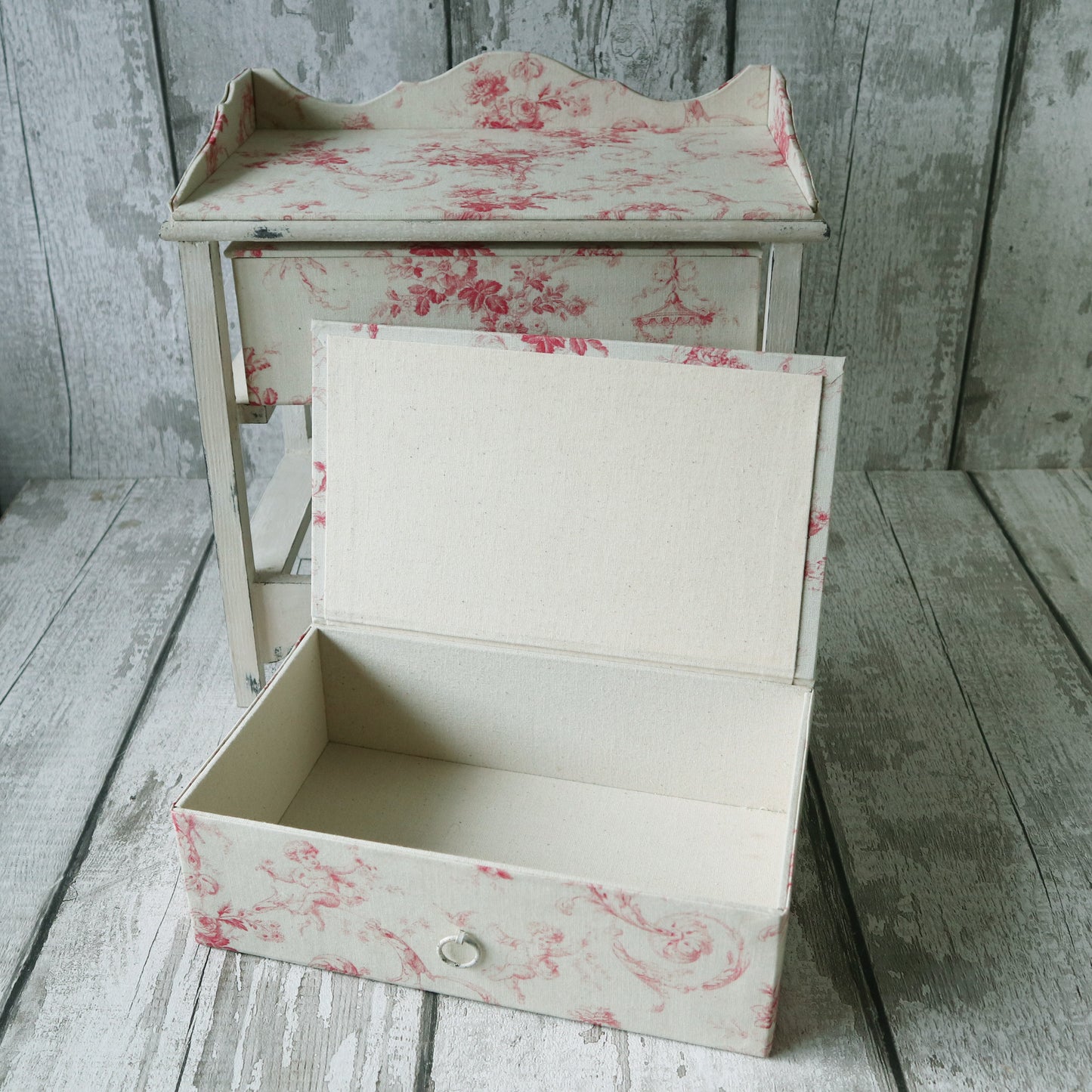 *Limited Edition* SMALL Fabric Chest of Drawers Étagère