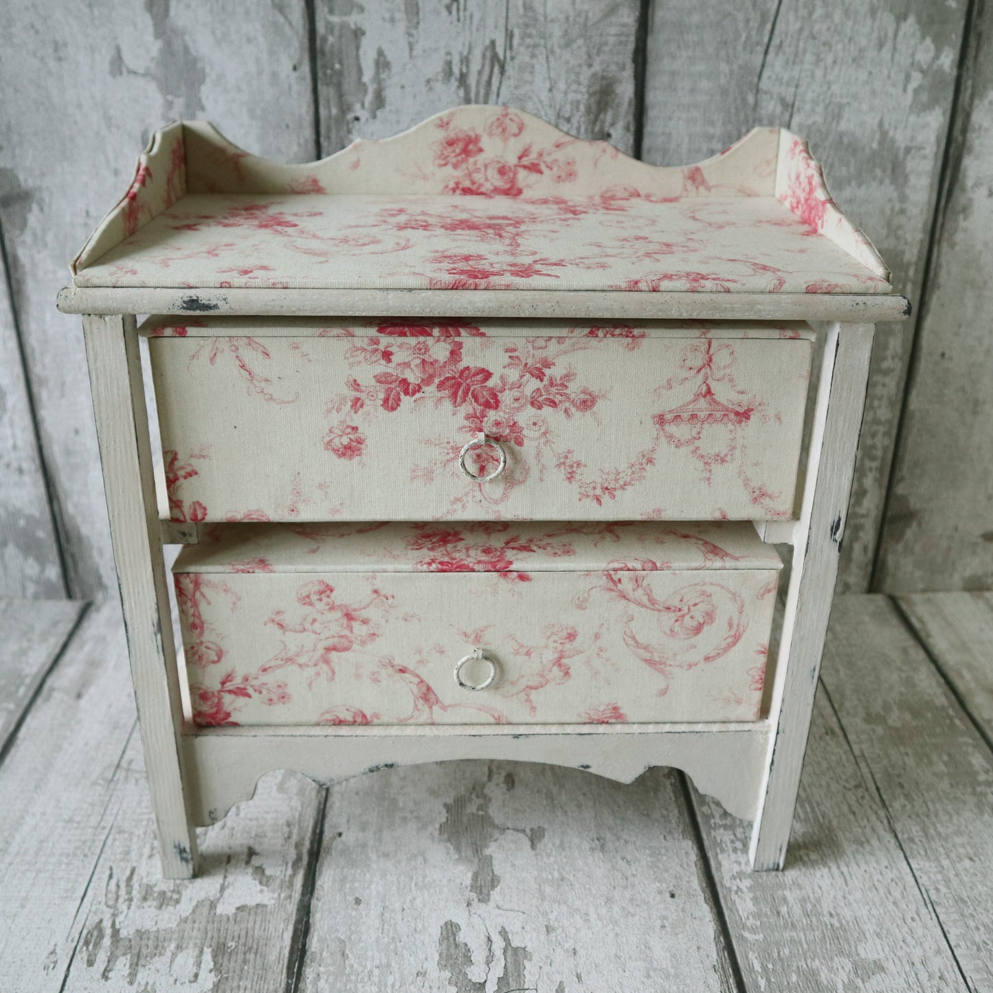 *Limited Edition* SMALL Fabric Chest of Drawers Étagère
