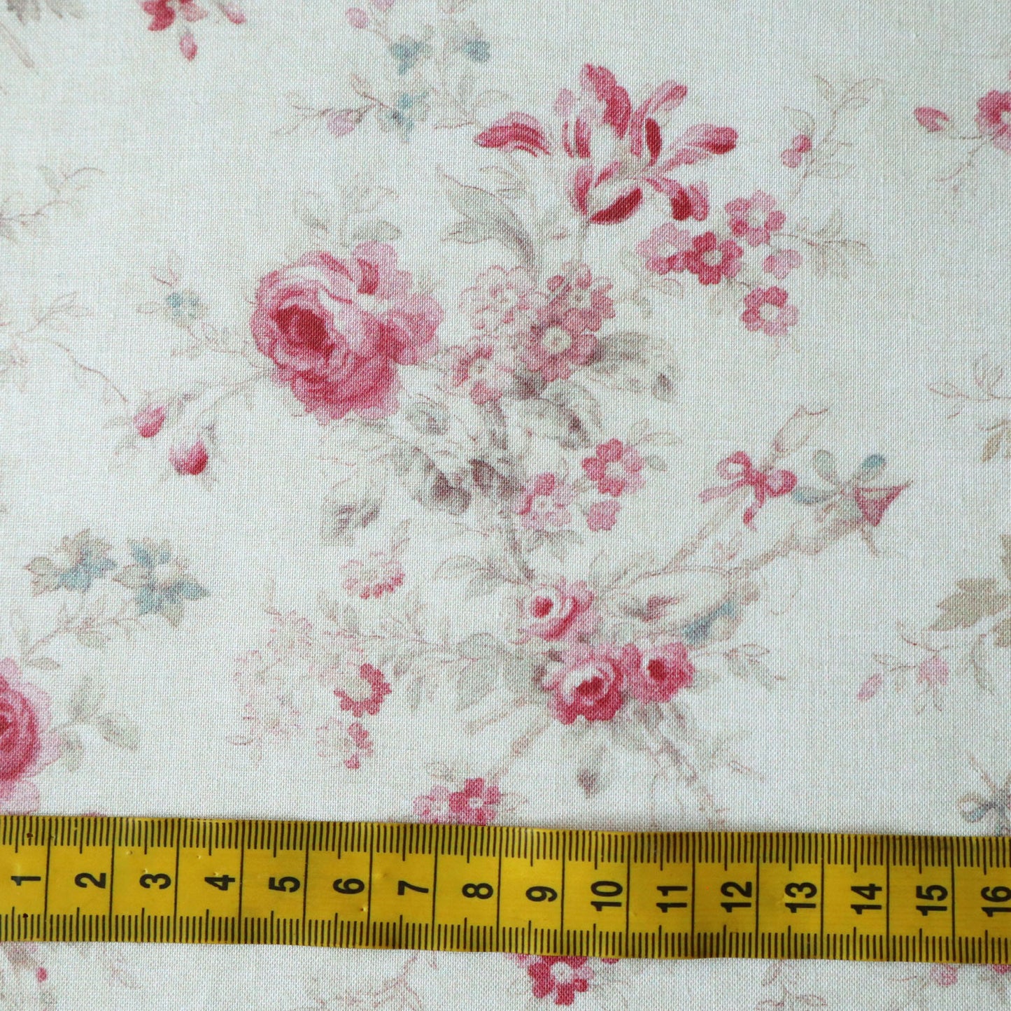 Rose Toile Organic Cotton