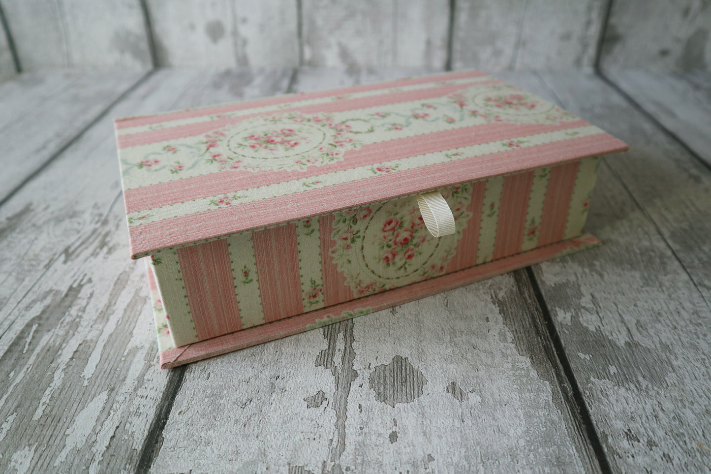 Fabric Covered (Cartonnage) Keepsake Box