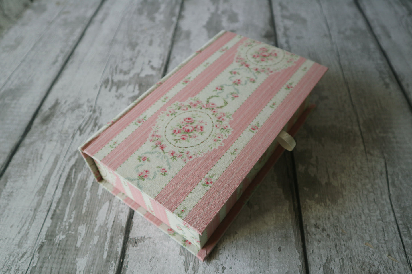 Fabric Covered (Cartonnage) Keepsake Box