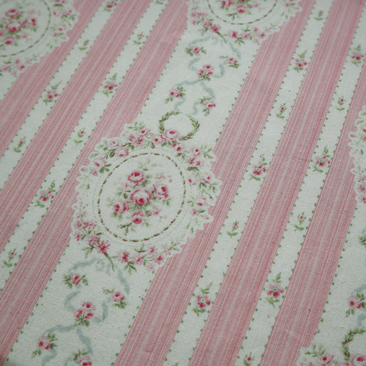 Rose Cartouche Organic Cotton Pink