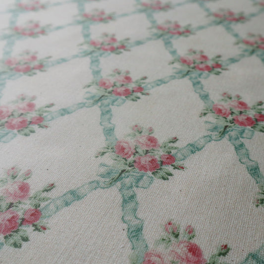 Ribbon & Rose Trellis Organic Cotton