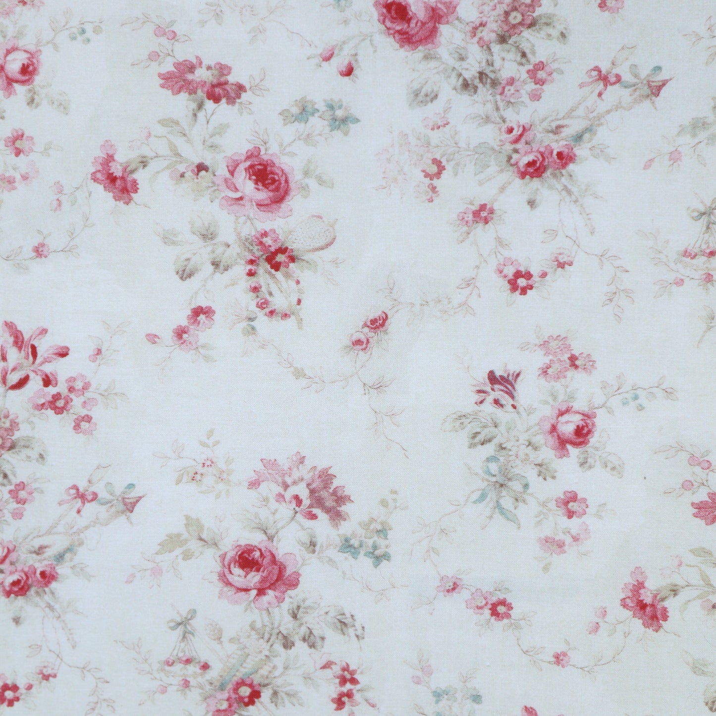 French Vintage Style Cotton Remnants 3 x panels