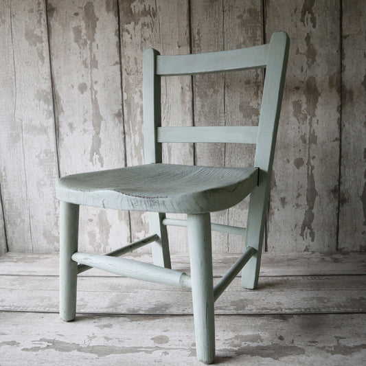 Painted Beech Vintage Child's Chair