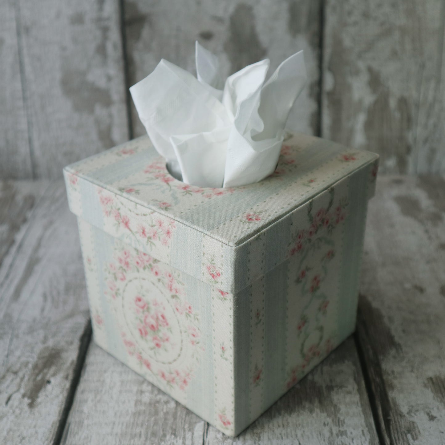 Fabric Covered Tissue Boxes